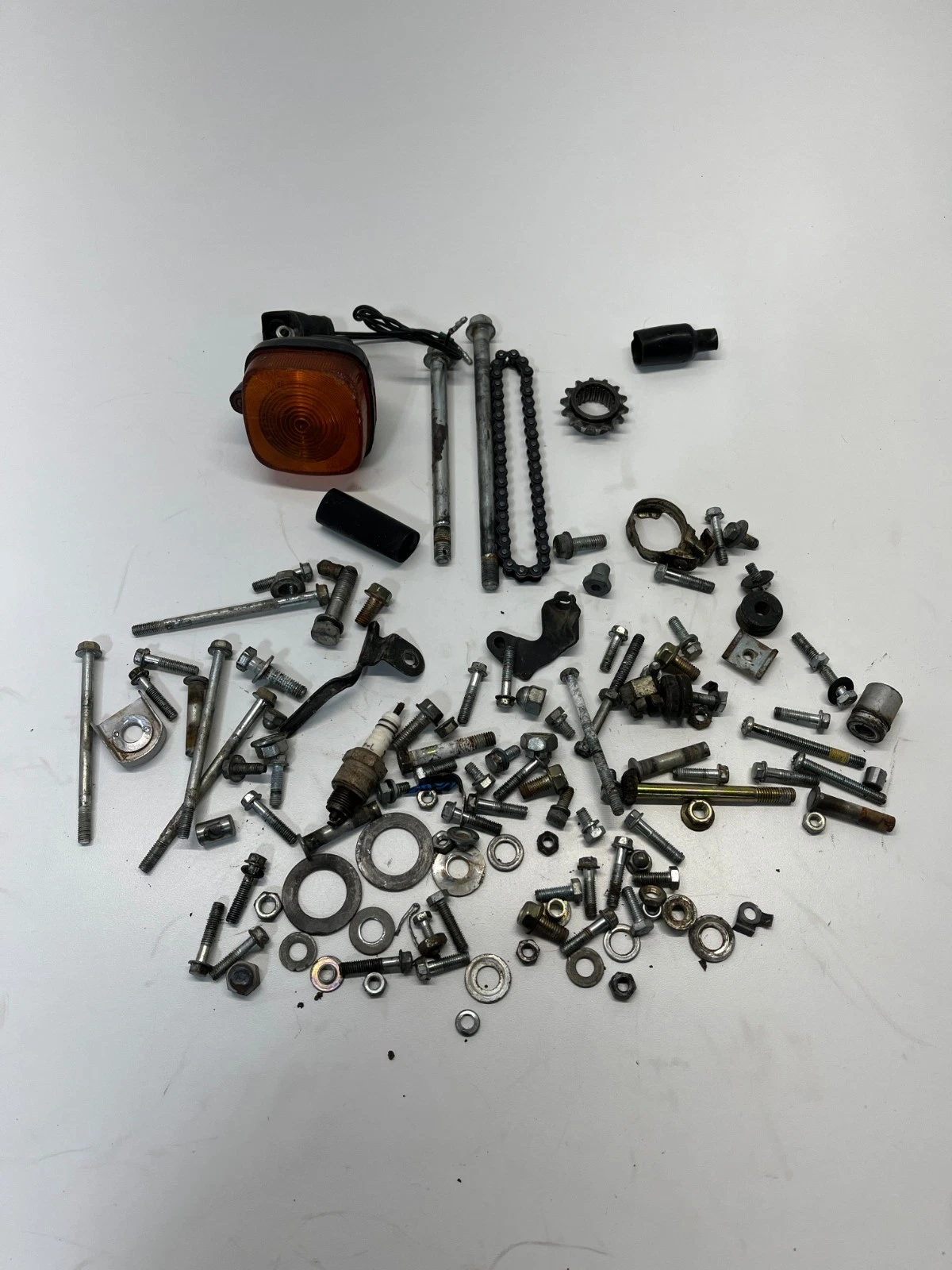 81 1981 Honda Express II 50 NA50 OEM LOT Bolt Bolts Blinker Gear Chain Mount Nut