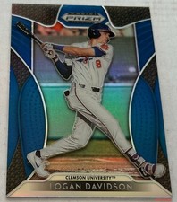 2019 Panini Prizm Draft Picks LOGAN DAVIDSON #23 Base Blue Los Angeles Angels