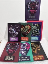 Loot Fright Crate Universal Monsters Valentines card Set Of 6 New Opened