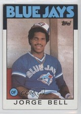 1986 Topps George Bell (Jorge on Card) #338 0hy8