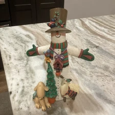 Lang and Wise Snowman "All Decked Out 2"  Classic Santa Sue Dreamer 1st Ed