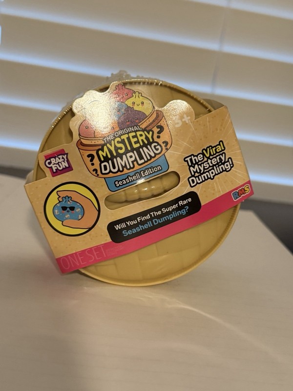 Crazy Fun Mystery Dumpling Seashell Edition- RMS New SEALED