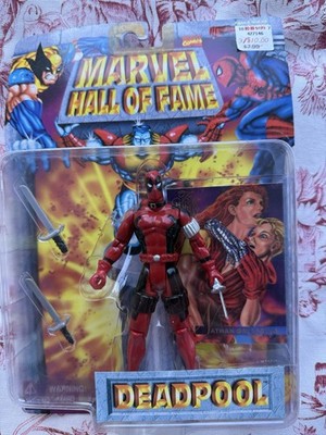 Toybiz Marvel Hall of Fame Deadpool Action Figure 1996 New Vintage MOC