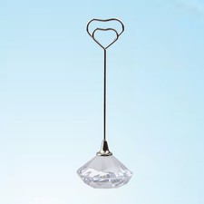  Greeting Card Holder Photo Clip Stand Note Holders Crystal Table