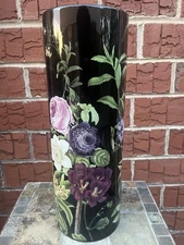 Beautiful Colorful Flowers Umbrella Stand Holder Floral /Vase NICE
