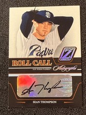 2005 Donruss Zenith - Roll Call Autographs Sean Thompson #RC-9 (AU, RC)