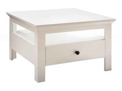 Couchtisch Wohnzimmertisch Beistelltisch Baxter Landhausstil klein weiß 70cm