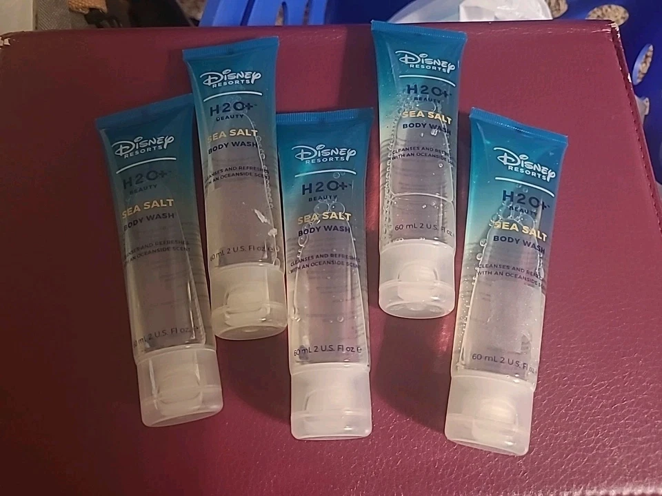 Disney Resorts H2O+ Sal Marina Jabón Corporal Oceanside Aroma Cantidad 5 AUTÉNTICO 2 OZ Tubo Foto 2 de 3