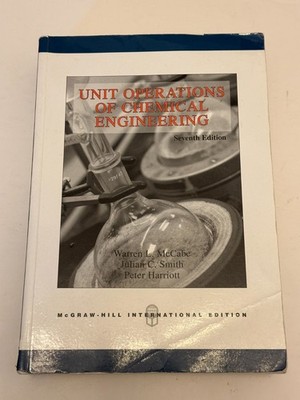 Unit Operations of Chemical Engineering. 7e. Paperback Good