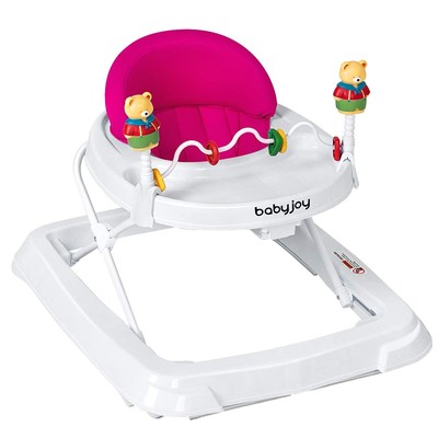 Baby Walker, Foldable Activity Walker Helper with Adjustable Height, Baby Act...