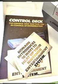Nintendo NES Control Deck Console W/ Box 2 Controllers & Cables - Recapped WORKS