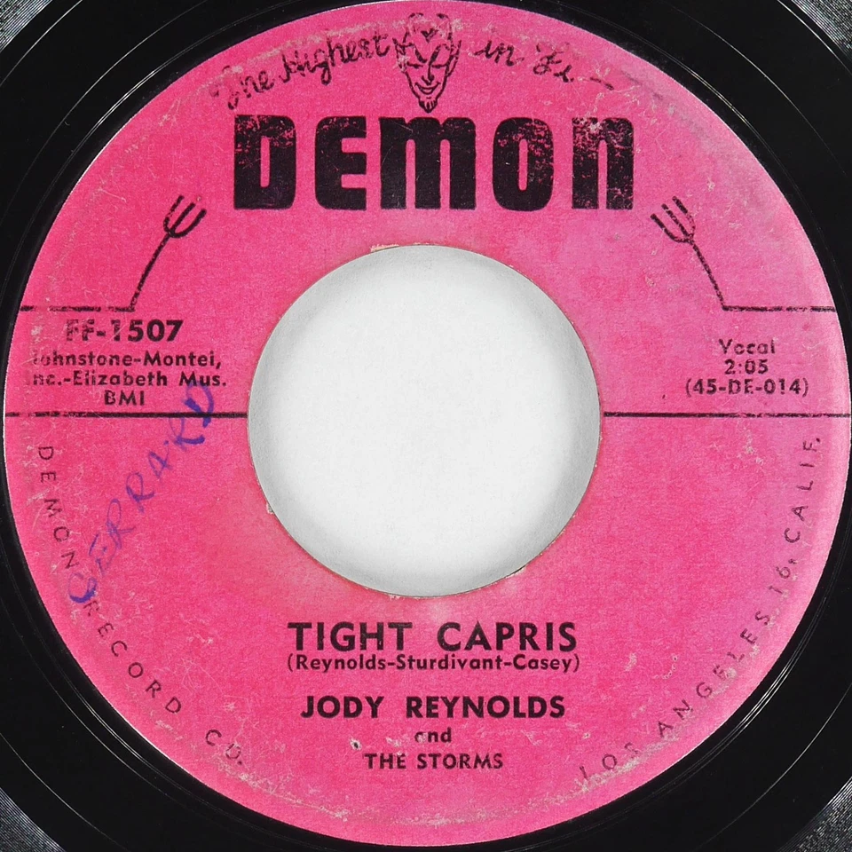 JODY REYNOLDS Endless Sleep / No Liberty On Label DEMON FF-1507 VG- 45rpm 7" - Image 3 of 4