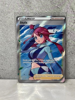 Pokemon Shining Fates Trainer - SKYLA 072/072 (Inv C) | eBay