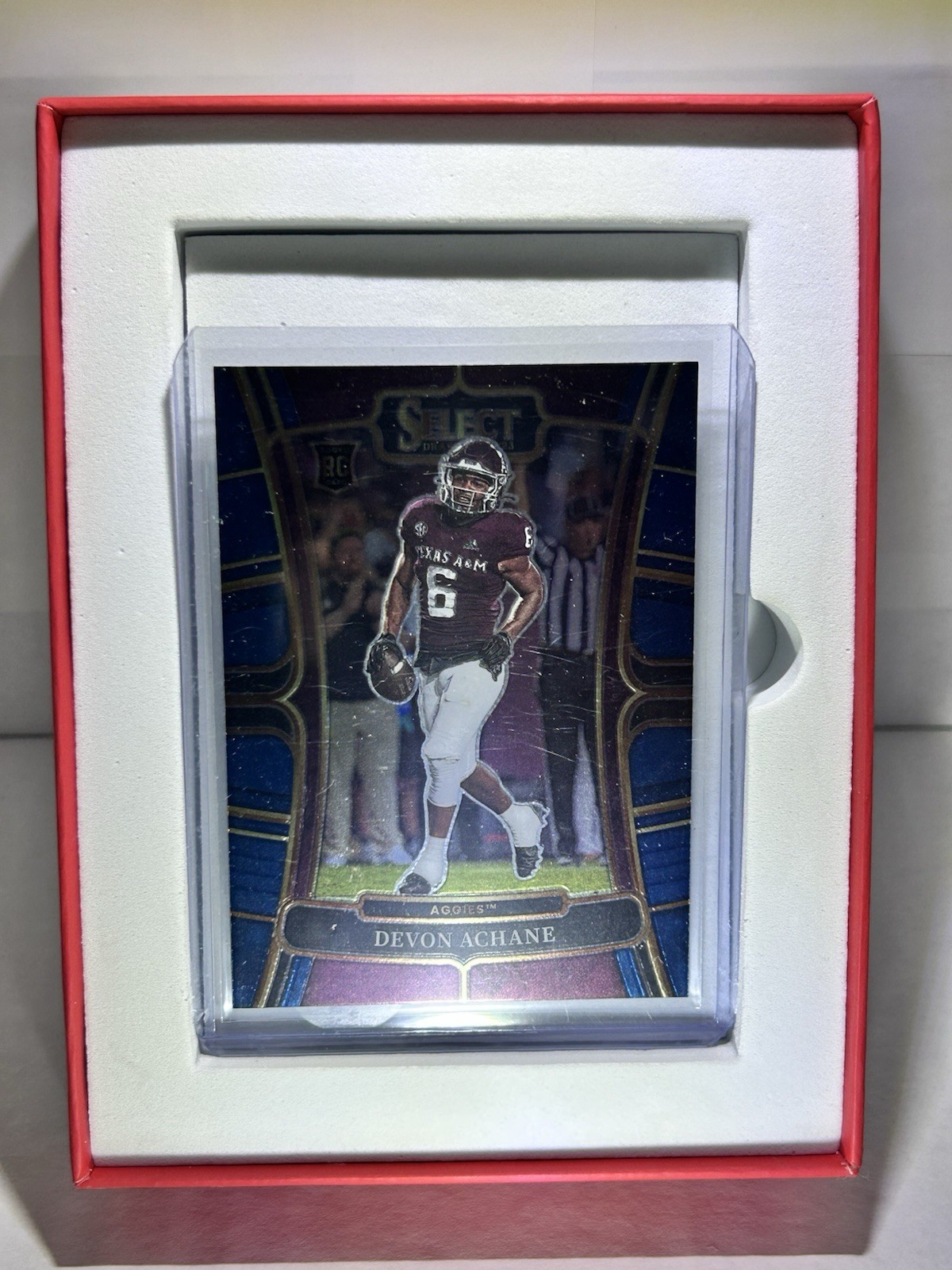 2023 Panini Select Draft Picks - Concourse De'Von Achane #20 Blue (RC)