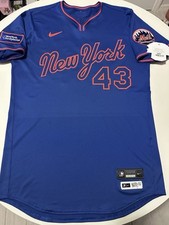 Nike New York Mets 2025 Huascar Brazoban Game Used jersey size 44 Large
