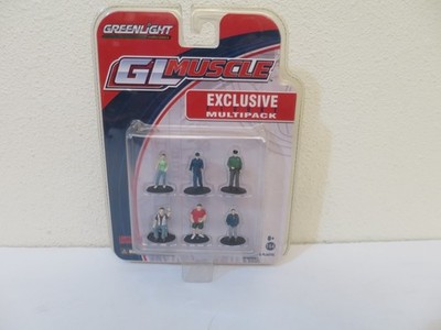 Vintage NOS Greenlight Collectibles GL Muscle Exclusive 6 Figure Multipack 1:64