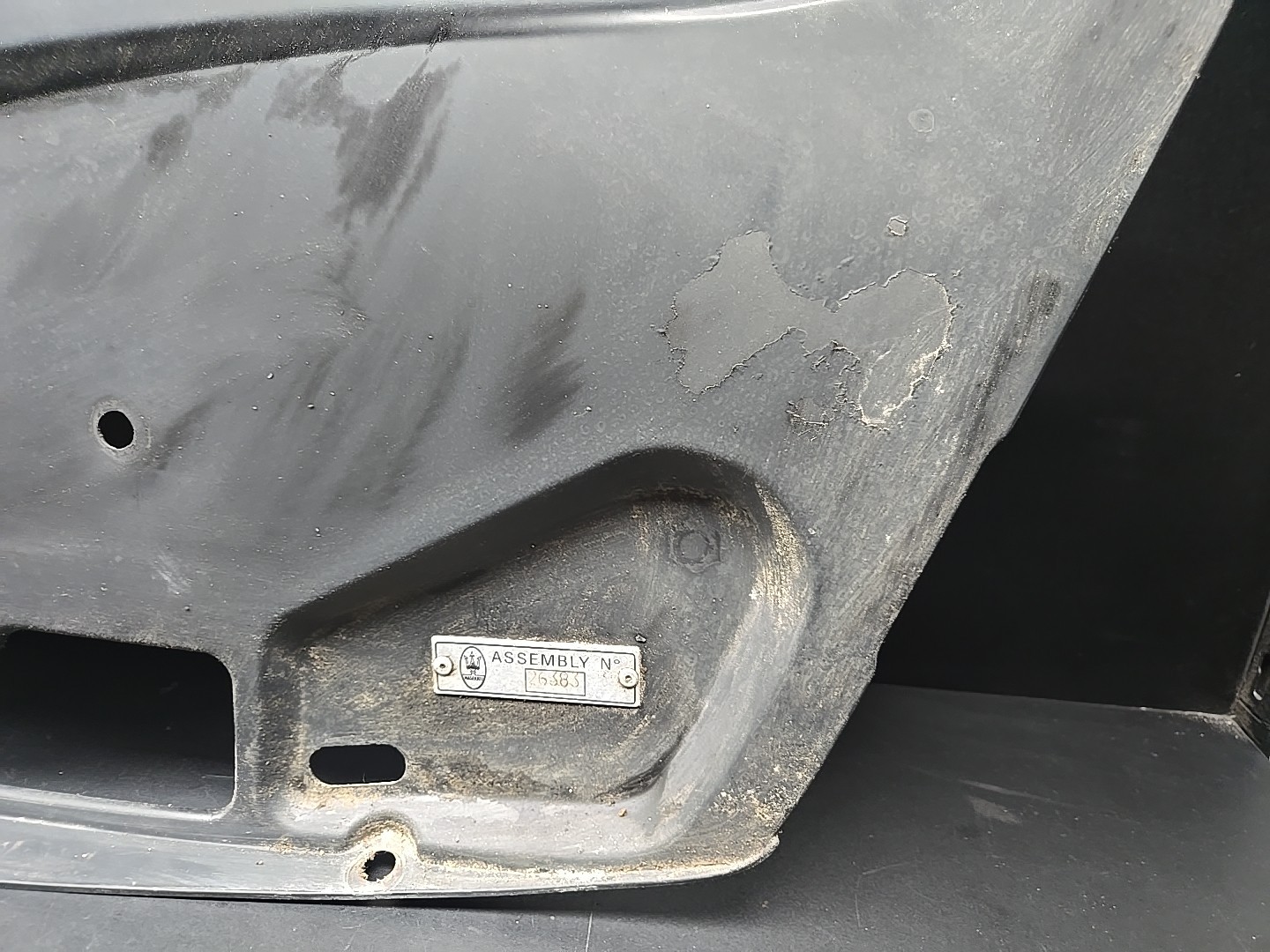 03-13 Maserati Quattroporte S M139 Engine Motor Cover Trim Panel OEM