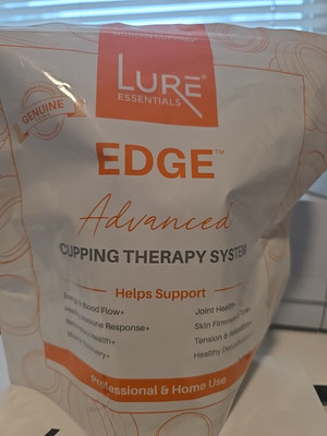 Edge Cupping Therapy System Advanced  Lure Essentials Joint Health Energy Muscle