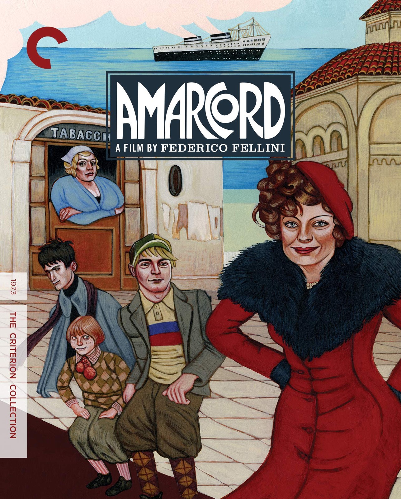 Criterion Collection: Amarcord (Blu-ray) Nando Orfei Magali Noel Magali No l