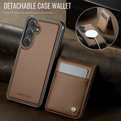 Magnetic 2 in1 Detachable Wallet Leather Case For Samsung Galaxy A57 A37 A17 A16