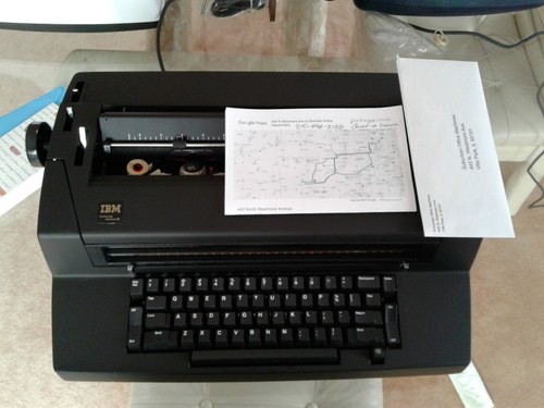 Completely rebuilt IBM Correcting Selectric III Typewriter