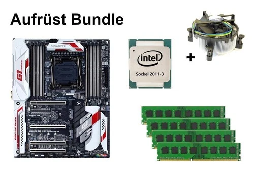 Bundle Gigabyte X99-Ultra Gaming + Intel Xeon E5 + 8GB - 64GB RAM
