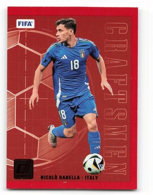 2024-25 Donruss - Craftsmen Red #20 NICOLO BARELLA Insert !!!