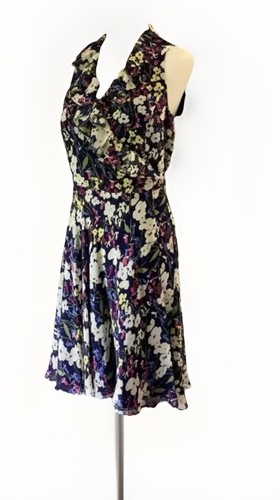 Lauren Ralph lauren 2 floral sleeveless Chiffon Wrap Dress