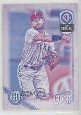 2018 Topps Gypsy Queen Missing Black Plate Rougned Odor #268 m4h