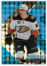 2024-25 Upper Deck Allure Blue Line #130 Cutter Gauthier /35 (256831)