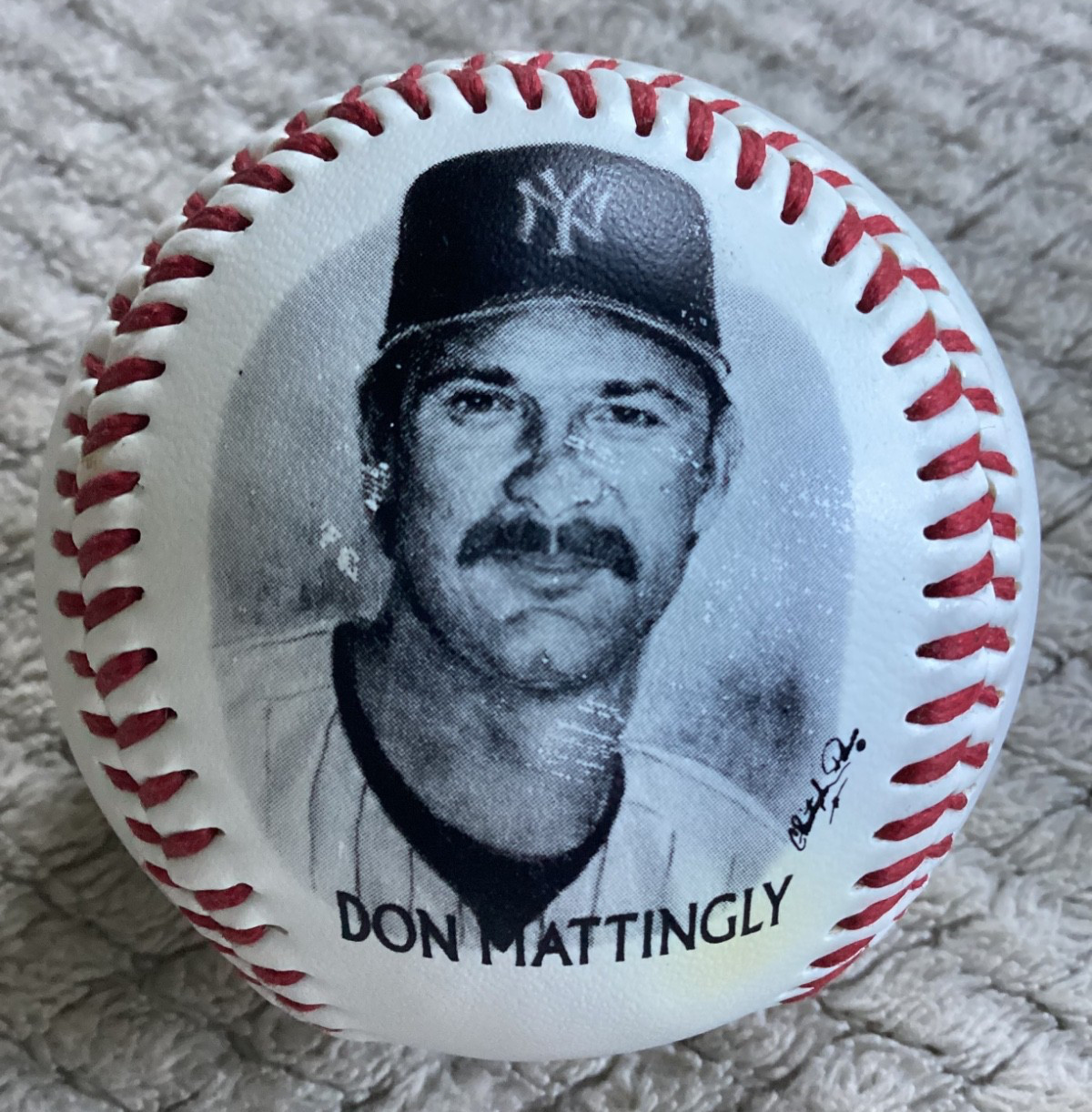 Don Mattingly New York Yankees 1996 Conmemorativo Burger King Promo Foto Balón
