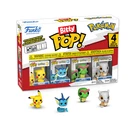 Funko Bitty Pop Pokémon 4-Pack Pikachu Vaporeon Caterpie Cubone