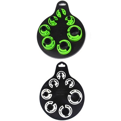 Multipurpose 7Pcs Car Refrigerants Line Disconnect Tool Heat Treated Alloy Steel