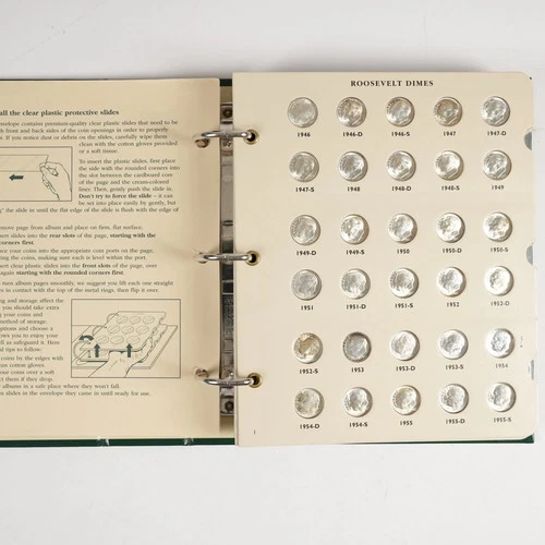 Complete High Grade 1946-2012 420-Coin Roosevelt Dime Set w/ Proof Silver 28868