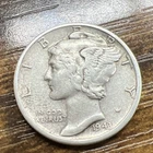 1943-S MERCURY SILVER DIME ACTUAL COIN Get More Today & Save Shop Here Buy Here