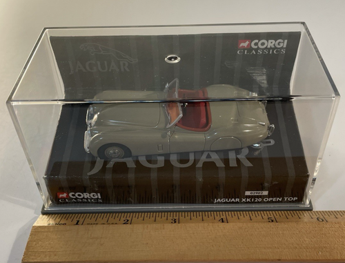 CORGI CLASSICS JAGUAR XK120 OPEN TOP IN ORIGINAL DISPLAY CASE #02902 - Picture 7 of 7