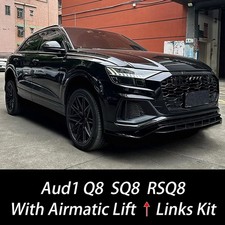 For AUDI Q8 SQ8 RSQ8 4M Adjustable Air Ride Suspension Lift Links Raise Kit Rods