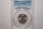 1964 WASHINGTON QUARTER  GRADED PCGS MS66 TONED