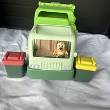 Bluey Garbage Truck by Moose Toys 2018 Truck  Two Bins 1 Fig