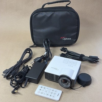 Optoma LDMLTUZST Short-Throw Pocket LED Projector ML750ST with Remote Case Cords