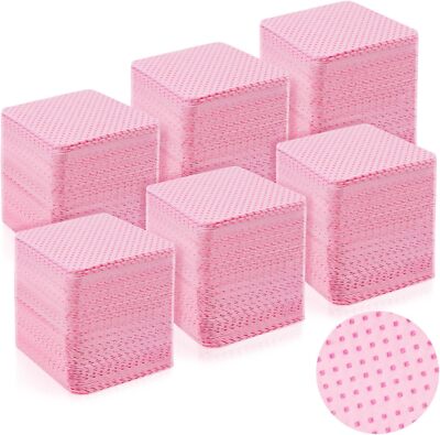 Lint Free Nail Wipes, Nail Polish Remover Pads 540PCS Eyelash Extension Wipes