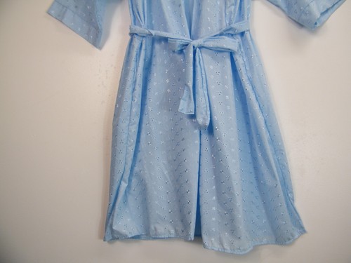 BRODERIE ANGLAISE DRESSING GOWN SEVERAL COLOURS SIZE 10-24 - Picture 28 of 35