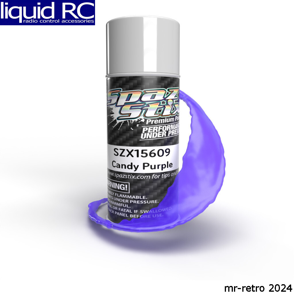 Spaz Stix 15609 Candy Purple Aerosol Paint 3.5oz Can | eBay