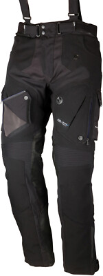 MODEKA Motorradhose TALISMEN schwarz Sympatex elastisch SAS-TEC Gr. XL