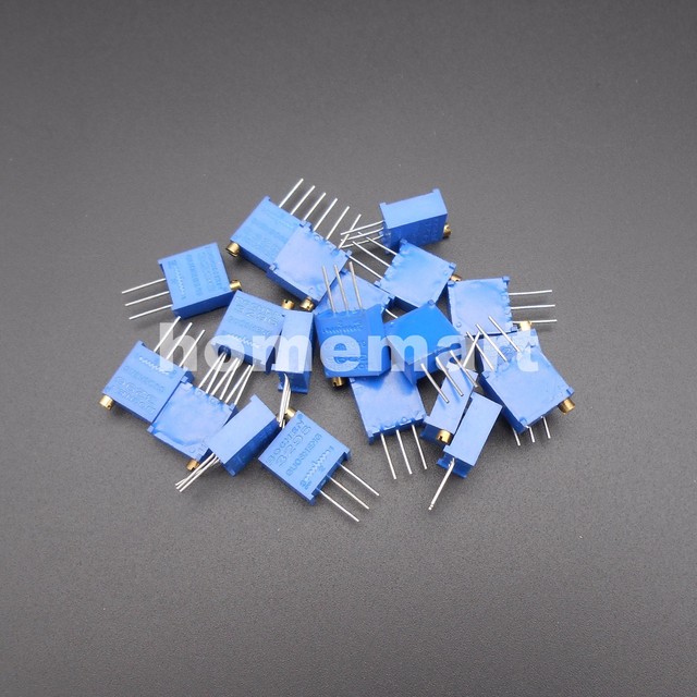 200PCS BOCHEN 3296 W 3296W-104 100K ohm Trim Pot Trimmer Potentiometer ...