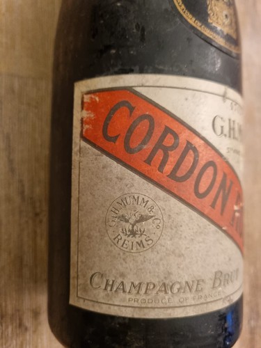 CHAMPAGNE CORDON ROUGE soldes G.H. MUMM EPOCA ANNI 60 BOTTIGLIA 750 ML REIMS FRANCIA