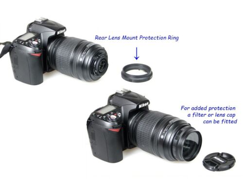 Rear Lens Protection Ring For Nikon F AI Mount Lenses AF-S Macro 52mm - UK STOCK - Picture 7 of 7