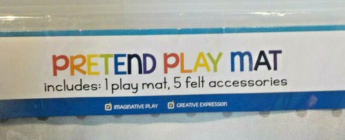 New Educational Pretend Play Mat Tools Set Felt Summer Fun - Picture 4 of 9