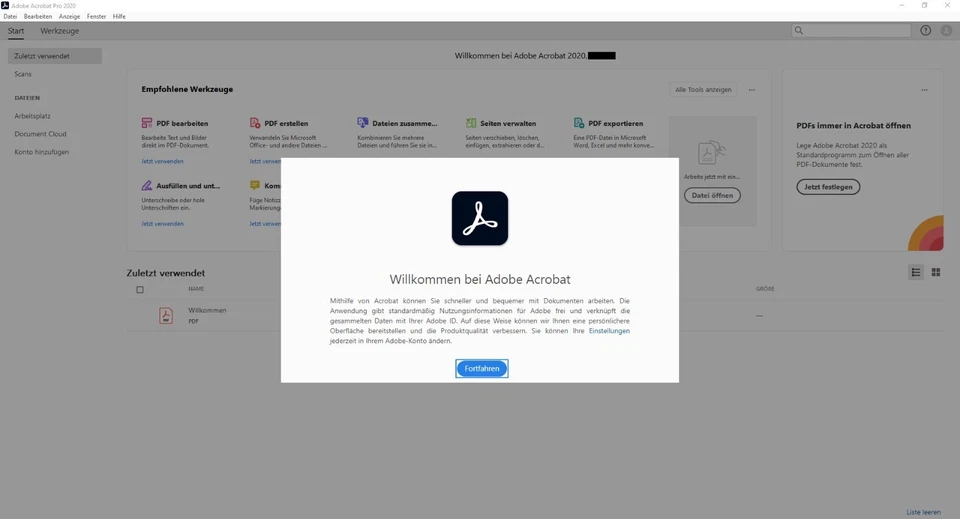 Adobe Acrobat Pro 2020 | Lebenslange Nutzung | 1 Gerät | Windows | Kein Abo - Bild 2 von 4
