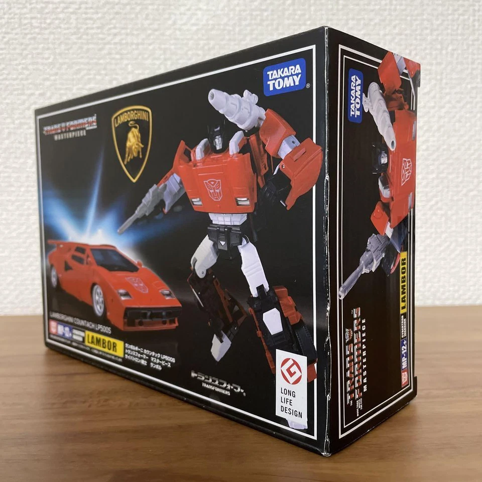 Transformers Masterpiece MP-12+ Figure Lambor Red Takara Tomy Animation Color JP - Image 2 of 4